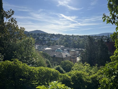 Panoramaweg Baden-Baden Etappe 1: Kurhaus - Talstation der Merkur-Bergbahn