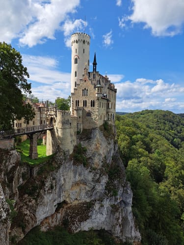 Rötelstein - Unterhausen - Schloss Lichtenstein