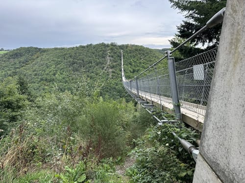 Kastellen - Geierlay Hängebrücke - Burgruine Balduin