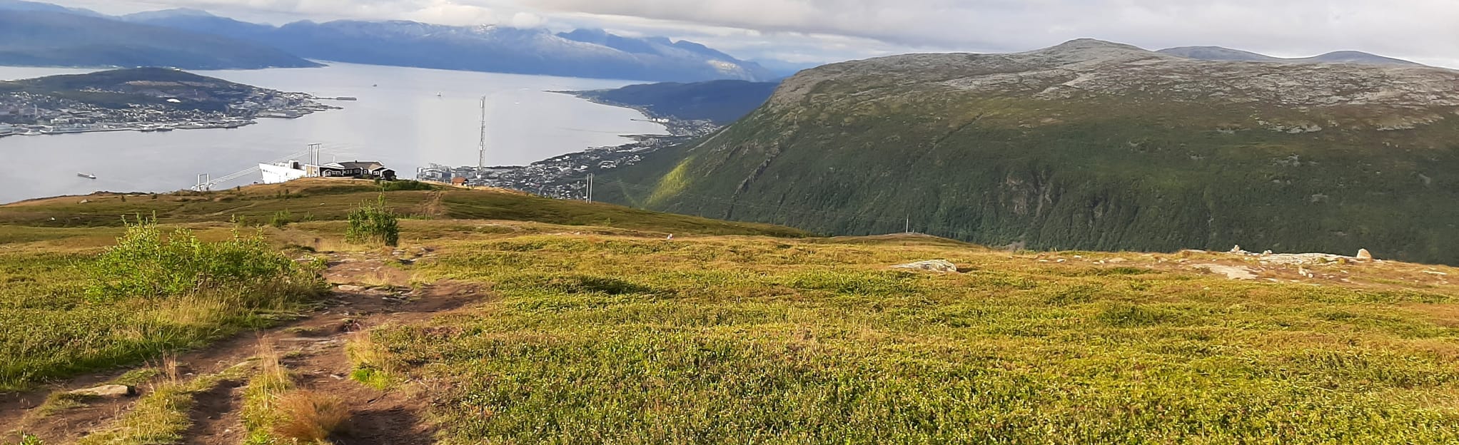 Fløya from Fjellheisen Valley Station, Troms og Finnmark, Norway - 37 ...