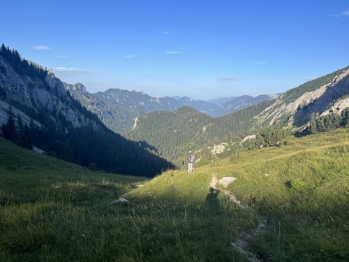 Via Alpina Violetter Weg, Etappe 61 : Linderhof - Kenzenhütte