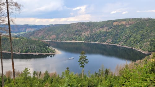 Hohenwarte Stausee Weg Etappe 2: Wilhelmsdorf - Ziegenrück