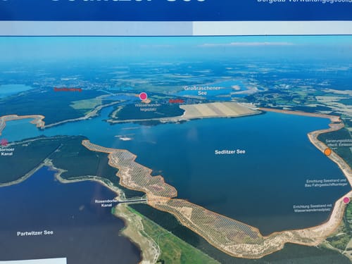 Senftenberger See und Erikasee