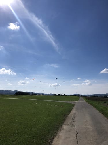 Rund um den Flugplatz Attendorn