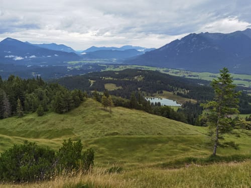 Hoher Kranzberg und Ferchensee ab Mittenwald