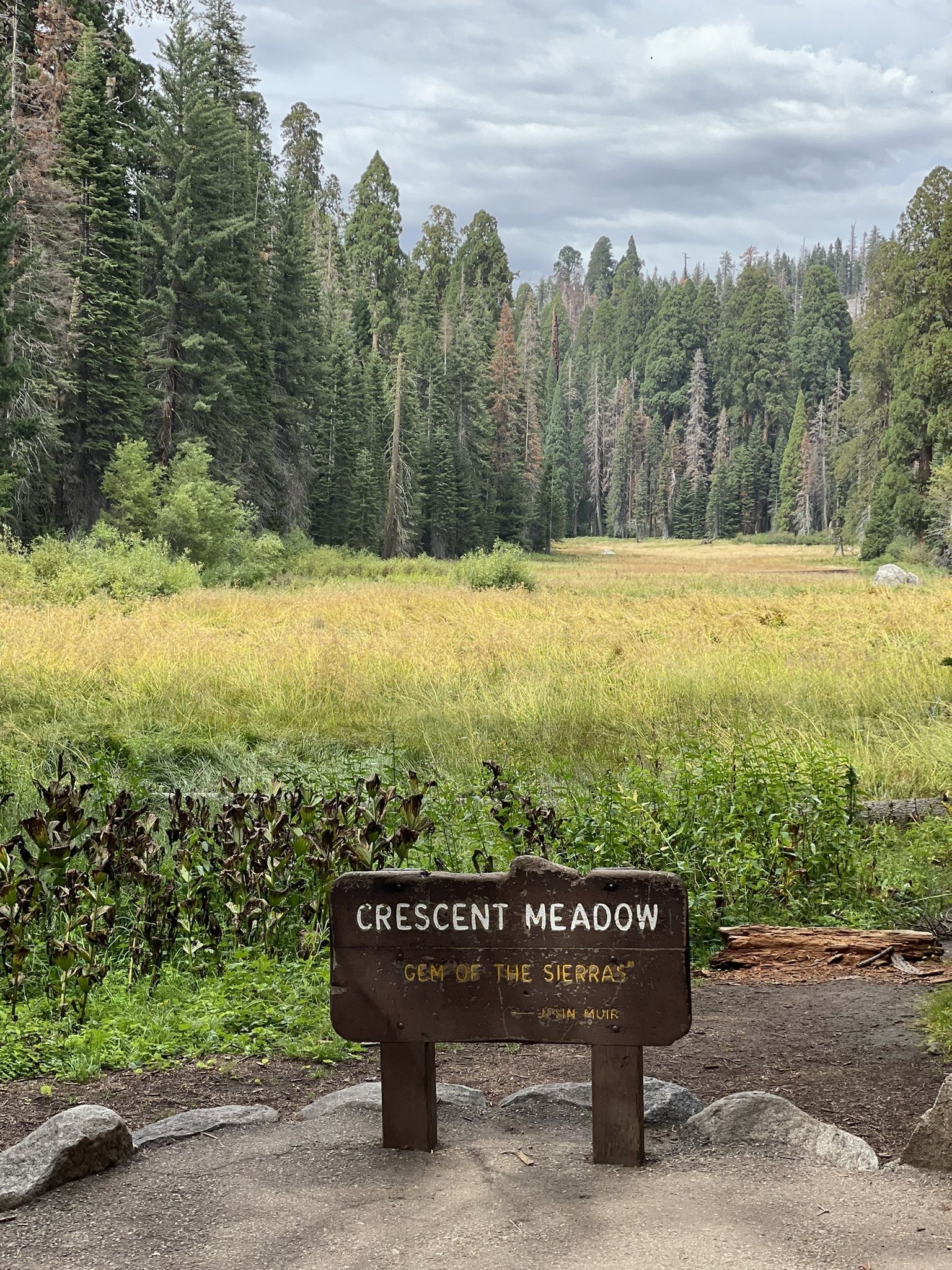 Crescent meadow outlet trail