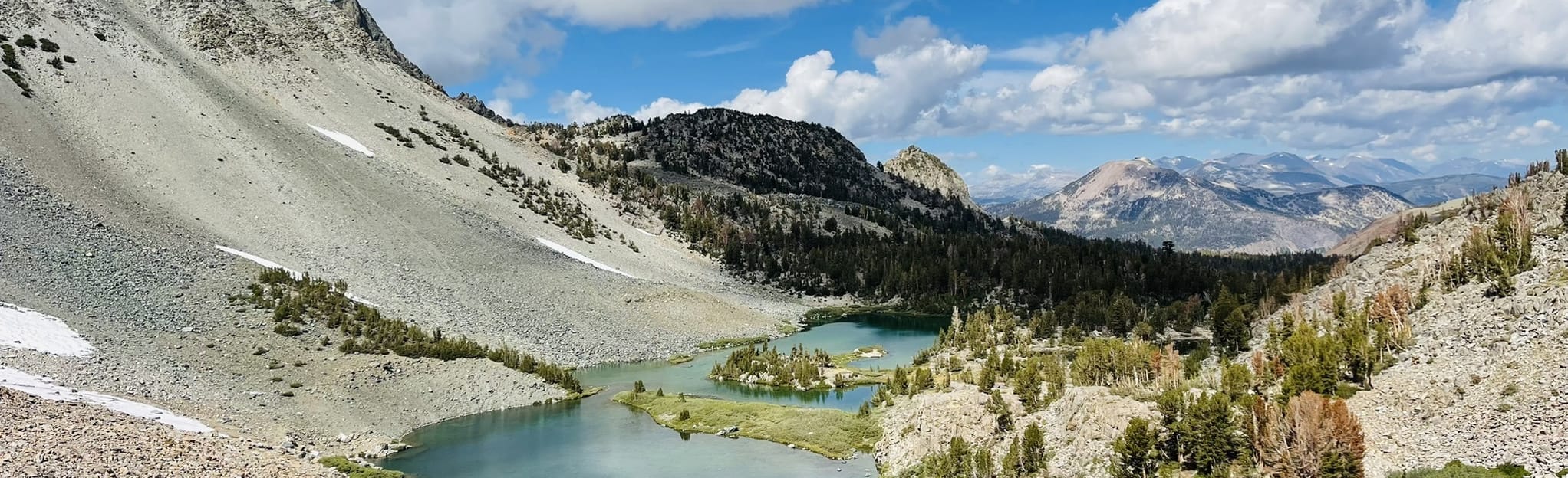 Iva Bell Hot Springs via Duck Pass Trail, JMT, and Fish Creek Trail: 35 ...
