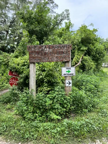 amelia earhart mountain bike trails