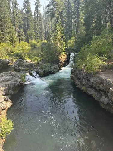 Rogue River Gorge Falls, Jackson County, Oregon - Northwest Waterfall Survey
