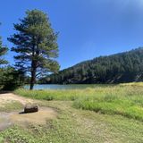 Palmer Lake Reservoir via La Deux Reservoirs Trail, Colorado - 2,825 ...