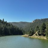 Palmer Lake Reservoir via La Deux Reservoirs Trail, Colorado - 2,825 ...