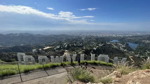 Trilha para o letreiro de Hollywood via Burbank Peak Trail