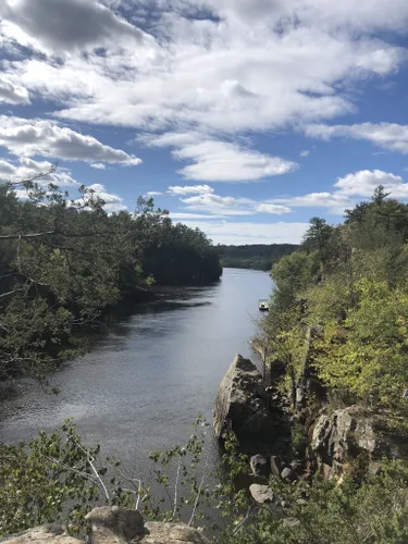 Interstate state park outlet hiking