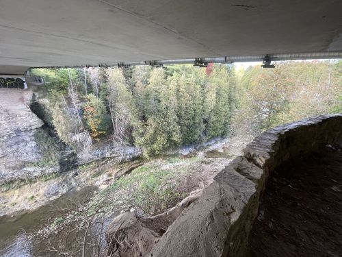 Man rescued from bridge netting over gorge near Cornell
