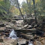 Skinny Dip Falls via Mountain-to-Sea Trail, North Carolina - 1,565 ...