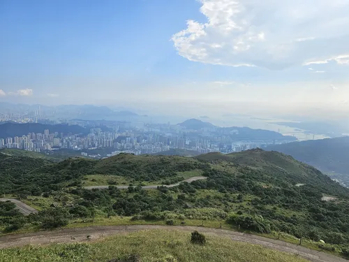 Tai mo shan mountain bike online trail