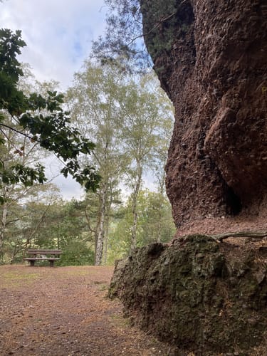 Burg Nideggen und Buntsandsteinroute