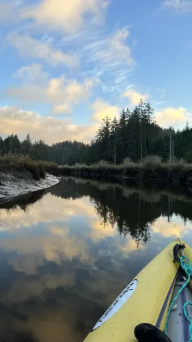 mappa del fiume alsea oregon