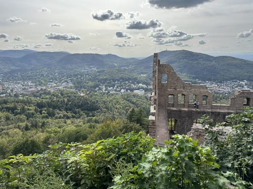 Panoramaweg Baden-Baden Etappe 1: Kurhaus - Talstation der Merkur-Bergbahn