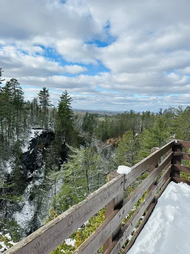 Pattison state park hiking cheap trails