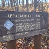 Appalachian Trail: Iron Mountain Gap to Hughes Gap, Tennessee - 140 ...