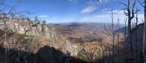 Eagle Rock, Jenga Rock, The Tunnel, Weed Patch Mountain Trail - Chimney Rock  State Park