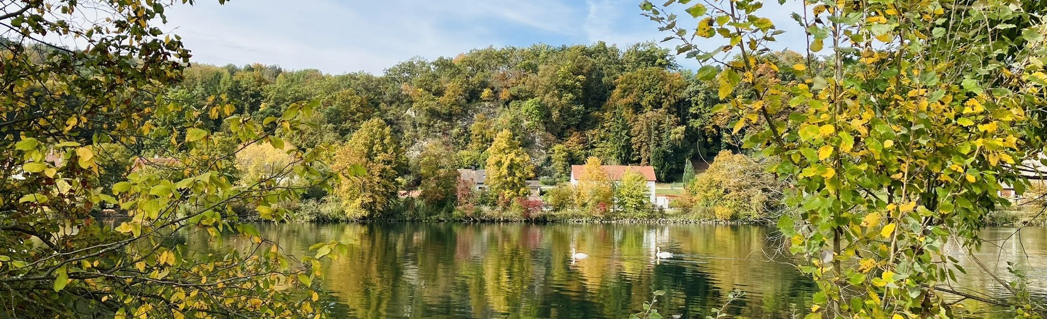 Georg-hegenauer-park Nach Matting Entlang Der Donau, Bavaria, Germany 