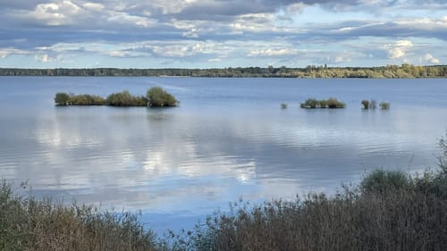 Runde an der Talsperre Spremberg