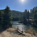 Palmer Lake Reservoir via La Deux Reservoirs Trail, Colorado - 2,825 ...