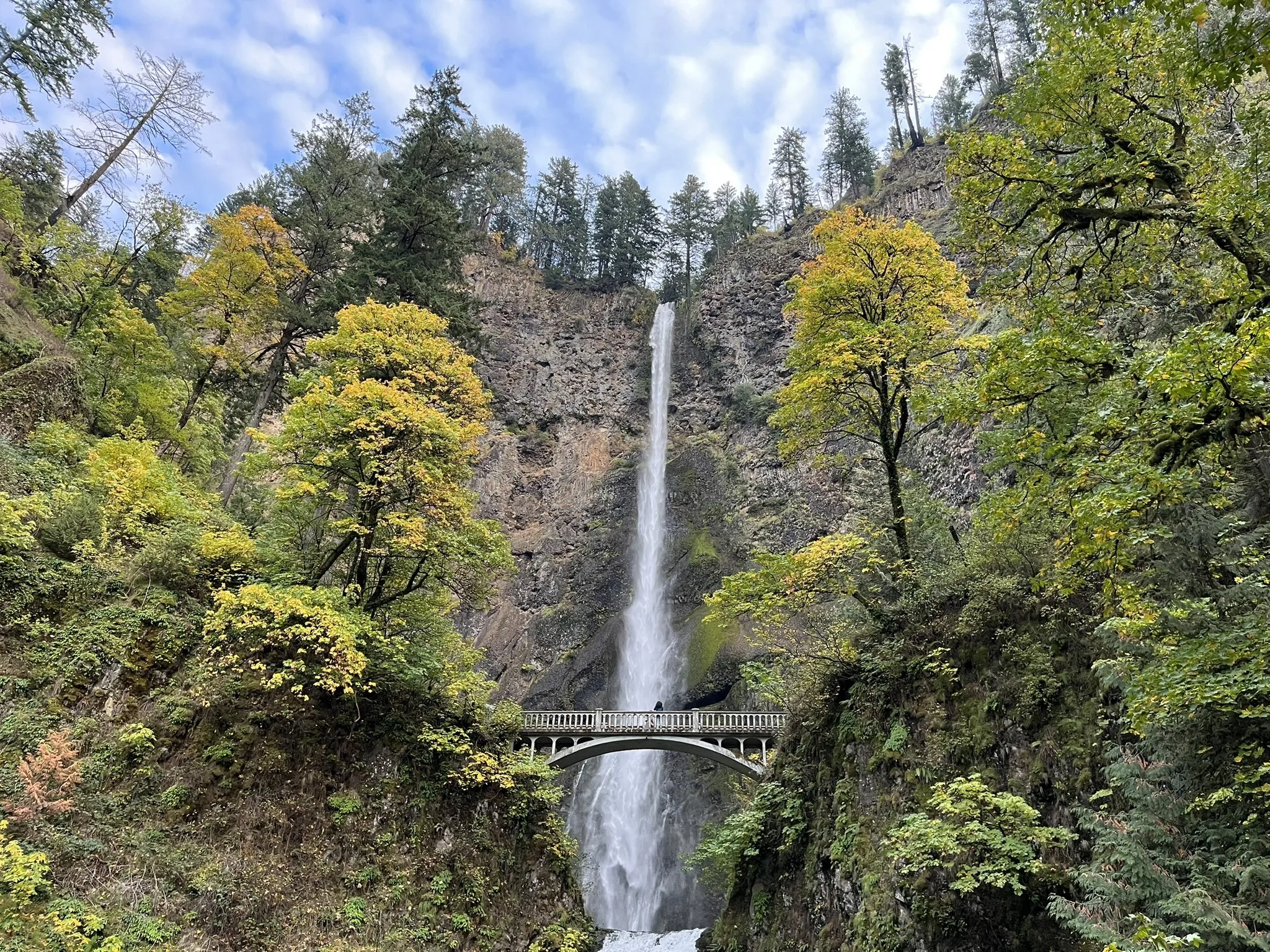 Multnomah Falls via Larch Mountain Trail