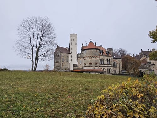 Rötelstein - Unterhausen - Schloss Lichtenstein