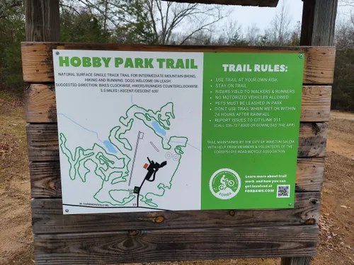 Hobby park discount mountain bike trail