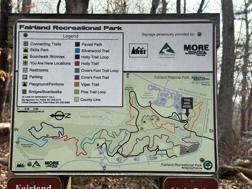 Fairland mountain best sale bike trail