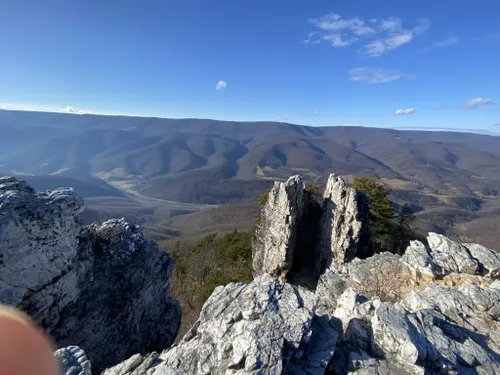 Hike West Virginia's North Fork Mountain to Chimney Top