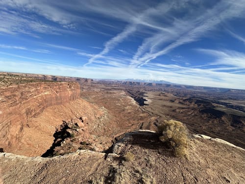 Buck canyon overlook outlet canyonlands