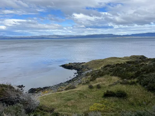 Os trilhos na TERRA DO FOGO, ou Tierra del Fuego