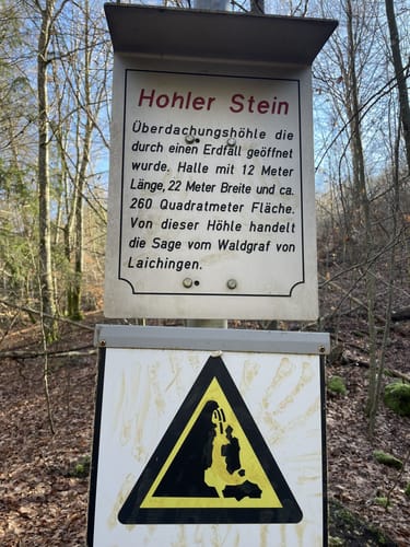 Tiefenhöhle - Hohler Stein - Wildpark