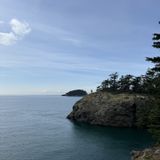 Lighthouse Point And Lottie Point Via Rosario Head Trail, Washington ...