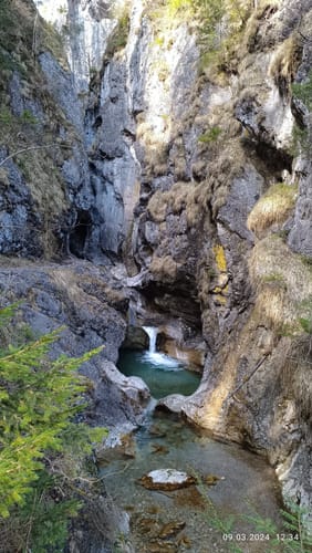 Gießenbachklamm über Schopper-Alm und Trojer
