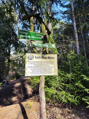 Stausee Oberwald - Langenberger Höhe - Karl-May-Höhle