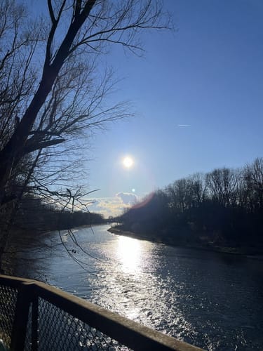 Ab Freising entlang der Isar