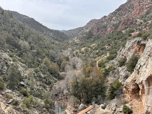 Camping near tonto outlet natural bridge