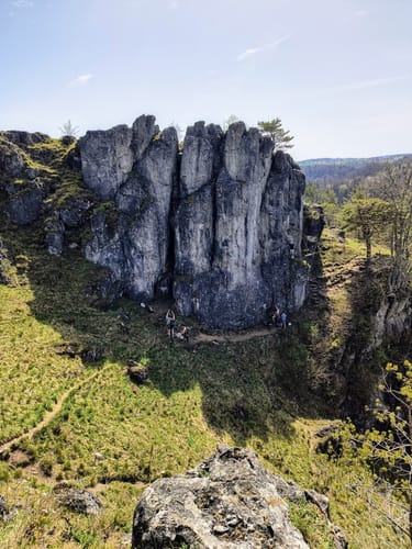 W 48 Undorf - Alpine Steige - Eilsbrunn (Blaues Rechteck)