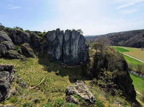 W 48 Undorf - Alpine Steige - Eilsbrunn (Blaues Rechteck)