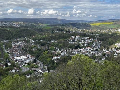 Großer Mannstein und Staufen ab Kaisertempel