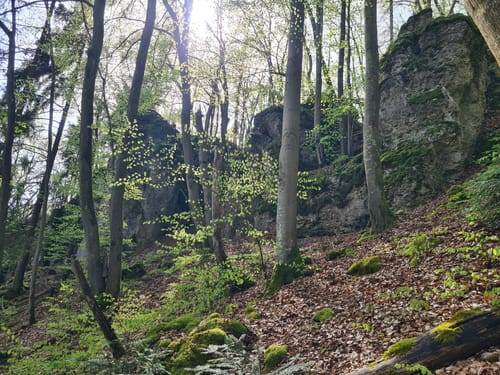 Osterfelsen und Osterstube