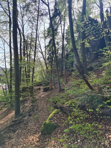 Osterfelsen und Osterstube