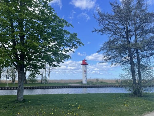 Wanderung in Ueckermünde am Stettiner Haff