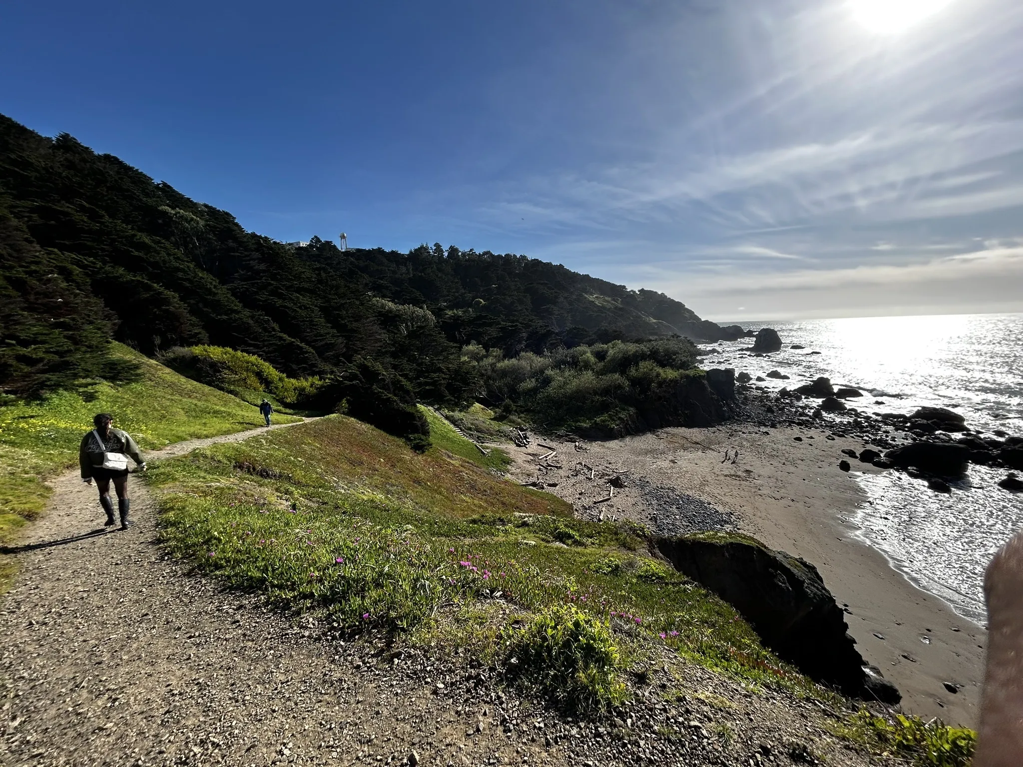 Photo of a trail from Sara O with title Lands End Trail