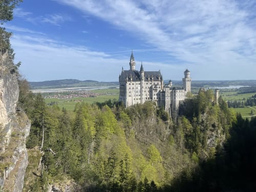 Schloss Neuschwanstein (Sommerweg) - Marienbrücke - Pöllat Wasserfall